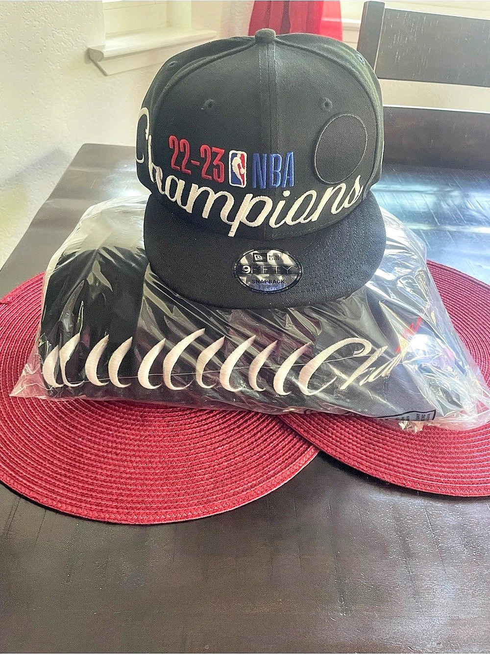 New Era Denver Nuggets 2023 NBA Finals Champions Locker Room 9FIFTY Snapback Hat